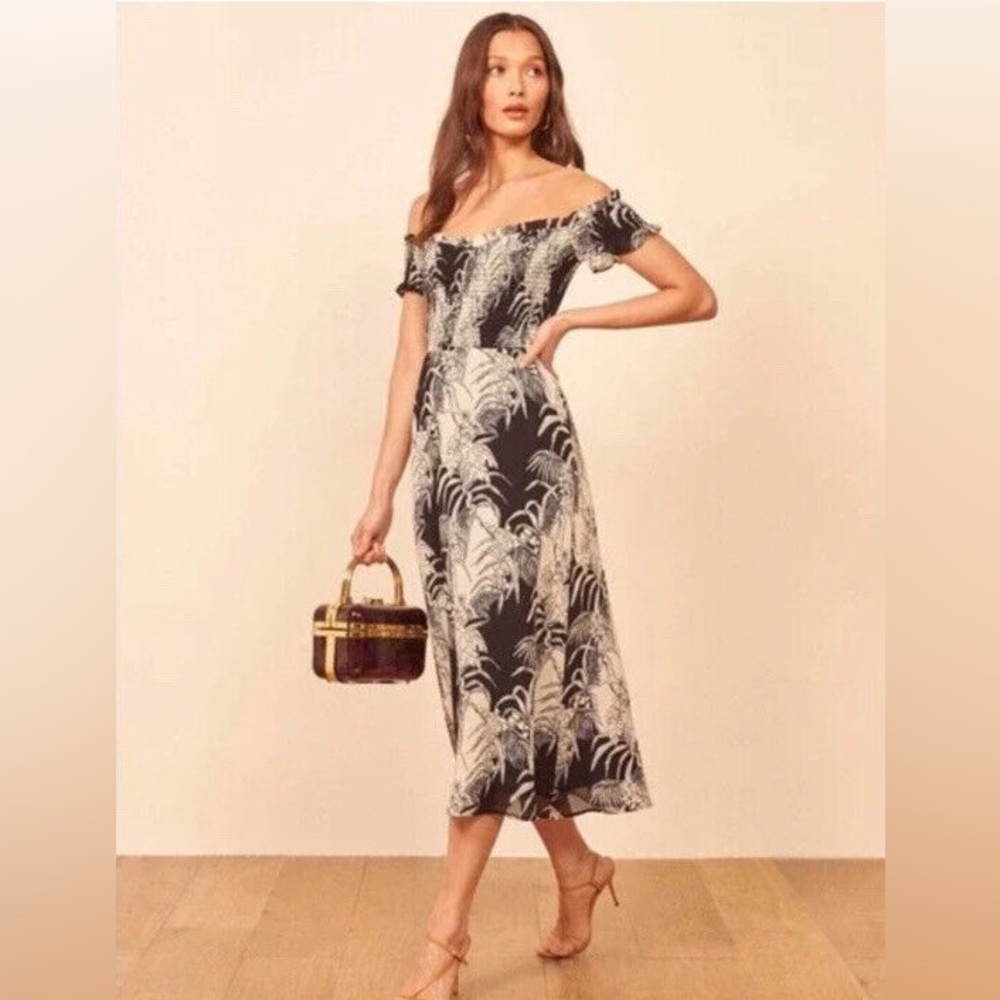 reformation murphy dress size 6